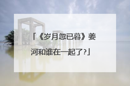 《岁月忽已暮》姜河和谁在一起了?