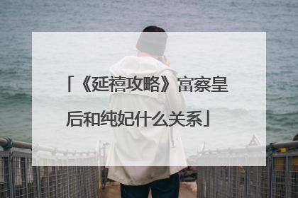 《延禧攻略》富察皇后和纯妃什么关系
