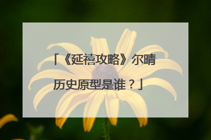 《延禧攻略》尔晴历史原型是谁？