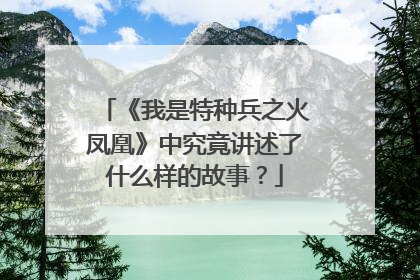 《我是特种兵之火凤凰》中究竟讲述了什么样的故事？