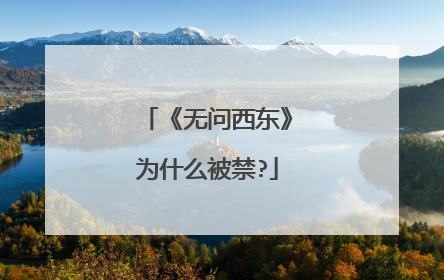 《无问西东》为什么被禁?