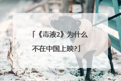 《毒液2》为什么不在中国上映?