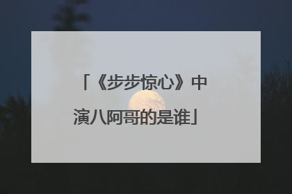 《步步惊心》中演八阿哥的是谁