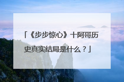 《步步惊心》十阿哥历史真实结局是什么?