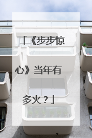 《步步惊心》当年有多火?