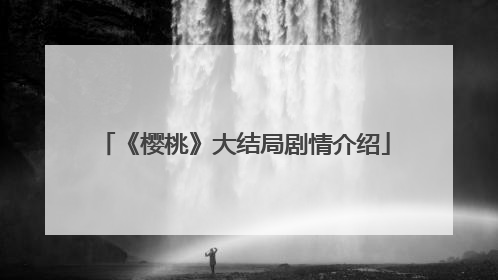 《樱桃》大结局剧情介绍