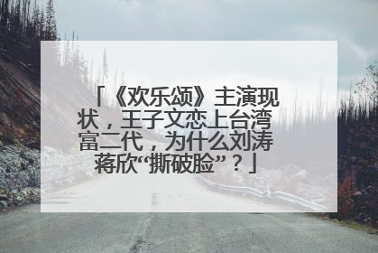 《欢乐颂》主演现状,王子文恋上台湾富二代,为什么刘涛蒋欣“撕破脸”?