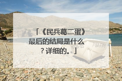 《民兵葛二蛋》最后的结局是什么？详细的。