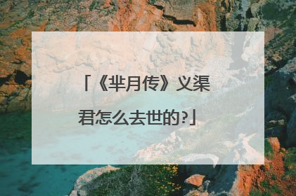 《芈月传》义渠君怎么去世的?