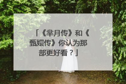 《芈月传》和《甄嬛传》你认为那部更好看?