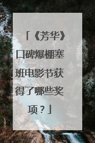 《芳华》口碑爆棚塞班电影节获得了哪些奖项？