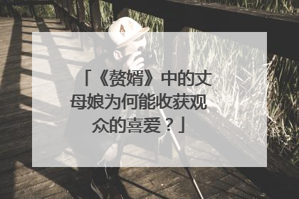 《赘婿》中的丈母娘为何能收获观众的喜爱?