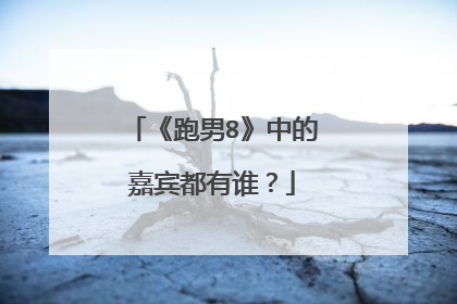 《跑男8》中的嘉宾都有谁?