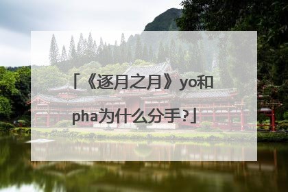 《逐月之月》yo和pha为什么分手?