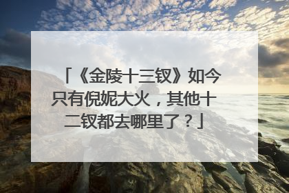 《金陵十三钗》如今只有倪妮大火，其他十二钗都去哪里了？