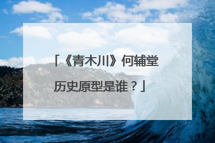 《青木川》何辅堂历史原型是谁?
