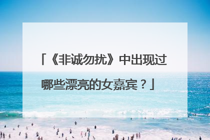 《非诚勿扰》中出现过哪些漂亮的女嘉宾？