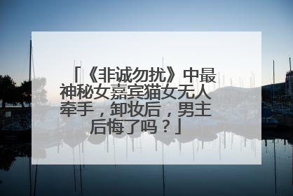 《非诚勿扰》中最神秘女嘉宾猫女无人牵手,卸妆后,男主后悔了吗?