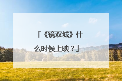 《镜双城》什么时候上映？