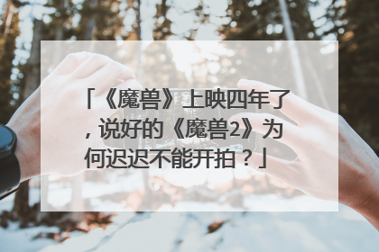 《魔兽》上映四年了,说好的《魔兽2》为何迟迟不能开拍?