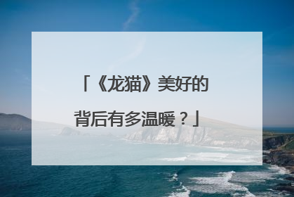 《龙猫》美好的背后有多温暖?