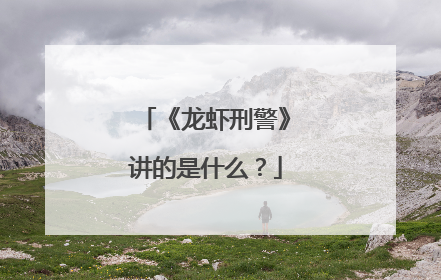 《龙虾刑警》讲的是什么?