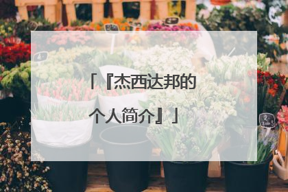 『杰西达邦的个人简介』