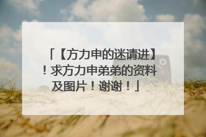 【方力申的迷请进】！求方力申弟弟的资料及图片！谢谢！