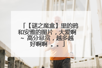 【谜之魔盒】里的鸦和安雅的图片,大爱啊~ 高分悬赏,越多越好啊啊 。。