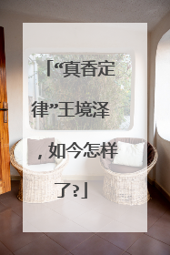 “真香定律”王境泽，如今怎样了?