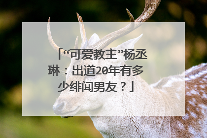 “可爱教主”杨丞琳：出道20年有多少绯闻男友？
