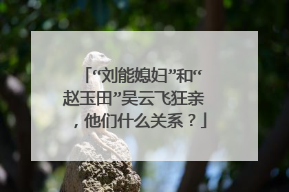 “刘能媳妇”和“赵玉田”吴云飞狂亲，他们什么关系？