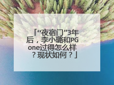 “夜宿门”3年后，李小璐和PGone过得怎么样？现状如何？