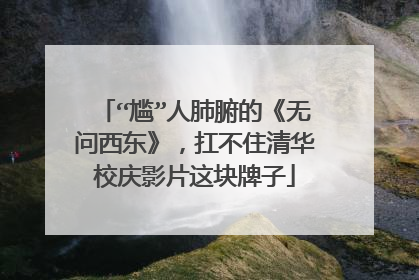 “尴”人肺腑的《无问西东》，扛不住清华校庆影片这块牌子