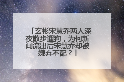 玄彬宋慧乔两人深夜散步遛狗,为何新闻流出后宋慧乔却被嫌弃不配?