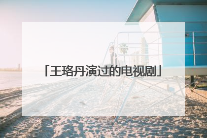 王珞丹演过的电视剧