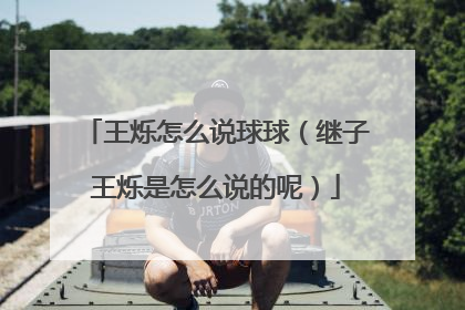 王烁怎么说球球(继子王烁是怎么说的呢)
