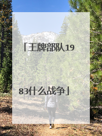 王牌部队1983什么战争