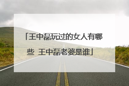 王中磊玩过的女人有哪些 王中磊老婆是谁