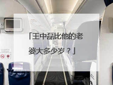 王中磊比他的老婆大多少岁？