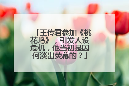 王传君参加《桃花坞》，引发人设危机，他当初是因何淡出荧幕的？