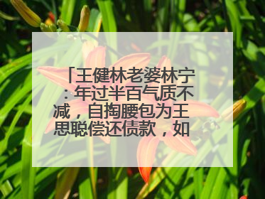 王健林老婆林宁:年过半百气质不减,自掏腰包为王思聪偿还债款,如今怎样?