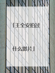 王全安拍过什么影片