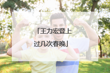 王力宏登上过几次春晚