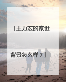 王力宏的家世背景怎么样？