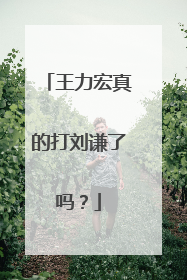 王力宏真的打刘谦了吗？