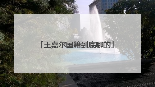 王嘉尔国籍到底哪的