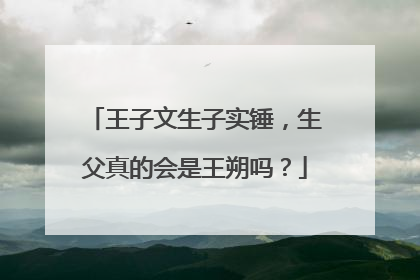 王子文生子实锤,生父真的会是王朔吗?