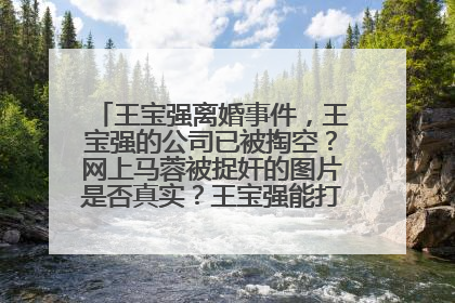 王宝强离婚事件,王宝强的公司已被掏空?网上马蓉被捉奸的图片是否真实?王宝强能打赢官司吗?
