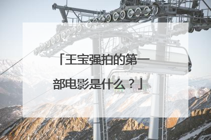 王宝强拍的第一部电影是什么?